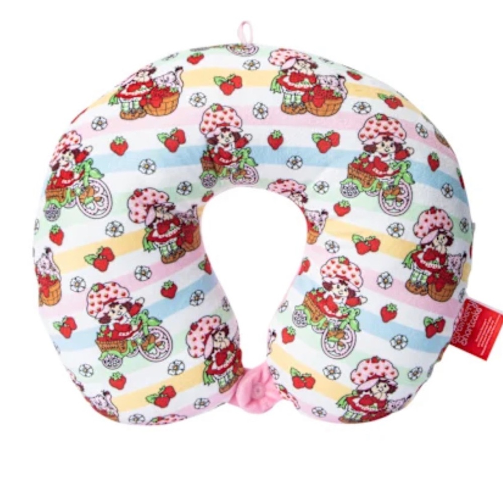 Strawberry Shortcake Travel Neck Pillow